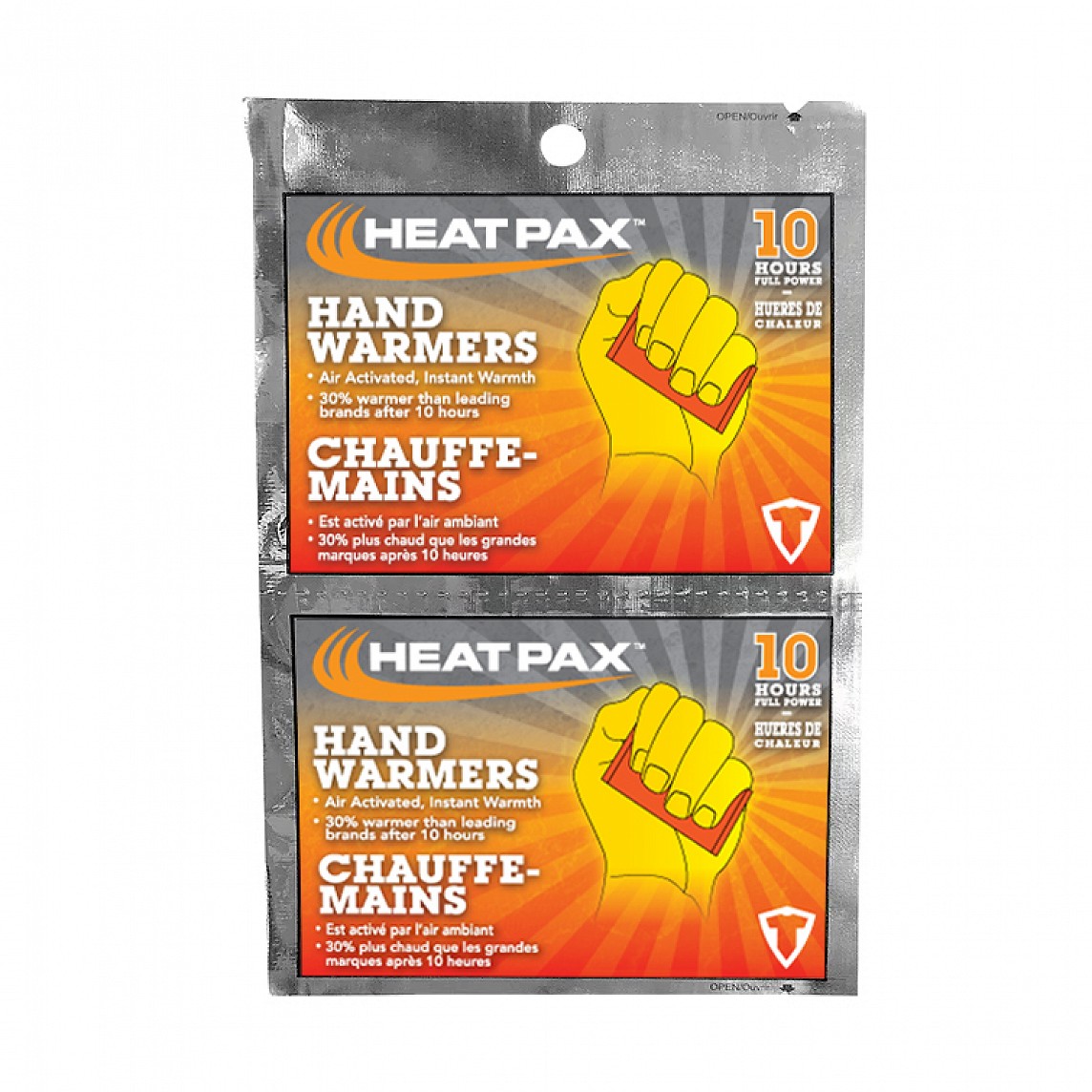 #5550 Techniche Air Activated Heat Pax Hand Warmers